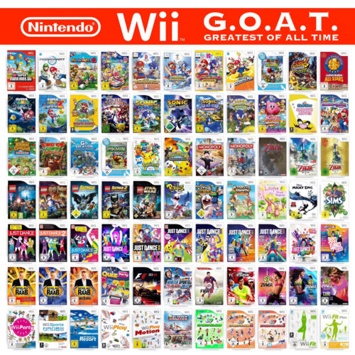 Nintendo wii giochi scelta - a,
